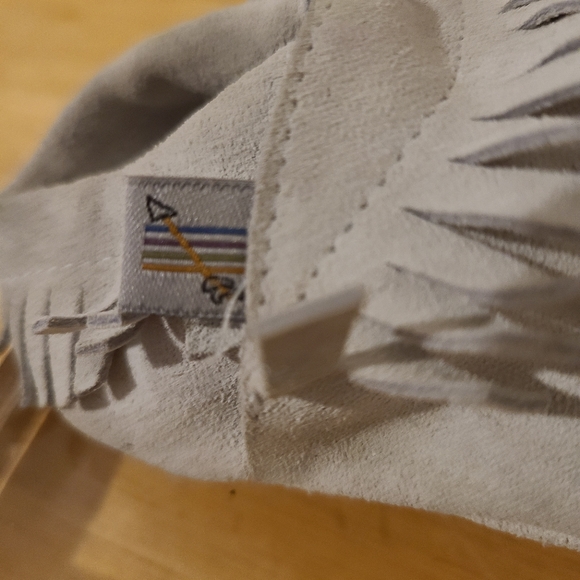 Project Five Suede Baby Moccasins - Picture 7 of 12